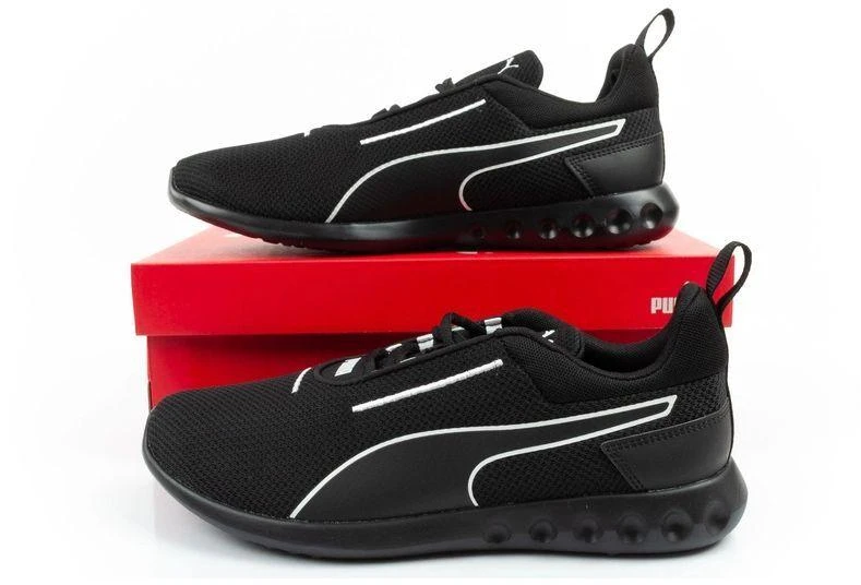 Puma Carson 2 vyriški sportbačiai, lengvi, patogūs, juodi