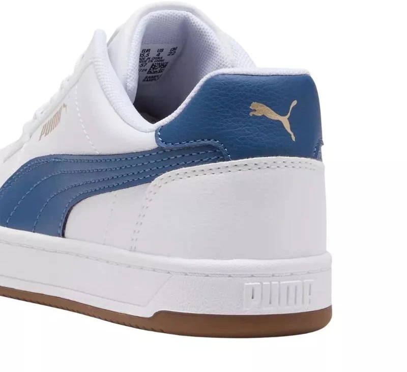 Puma Caven 2.0 vaikiški batai balti ir mėlyni 393837 57