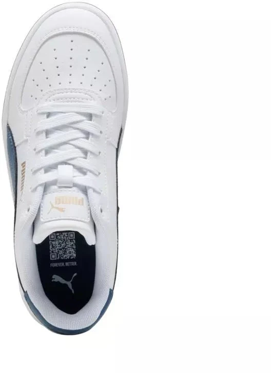 Puma Caven 2.0 vaikiški batai balti ir mėlyni 393837 57