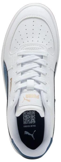 Puma Caven 2.0 vaikiški batai balti ir mėlyni 393837 57
