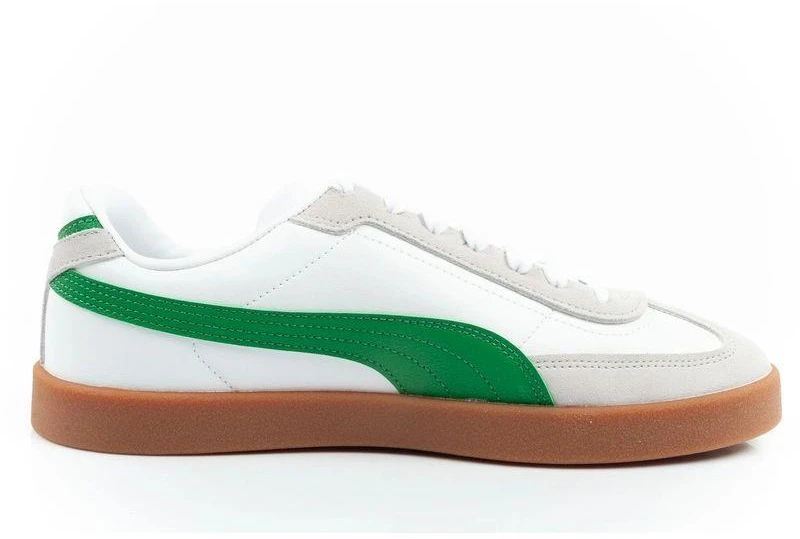 Puma Club II Era vyriški odiniai sportiniai batai kedai balti pilki žali