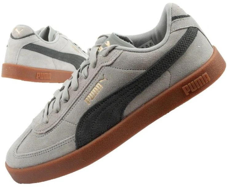 Puma Club II Era vyriški sportbačiai, odiniai, pilki