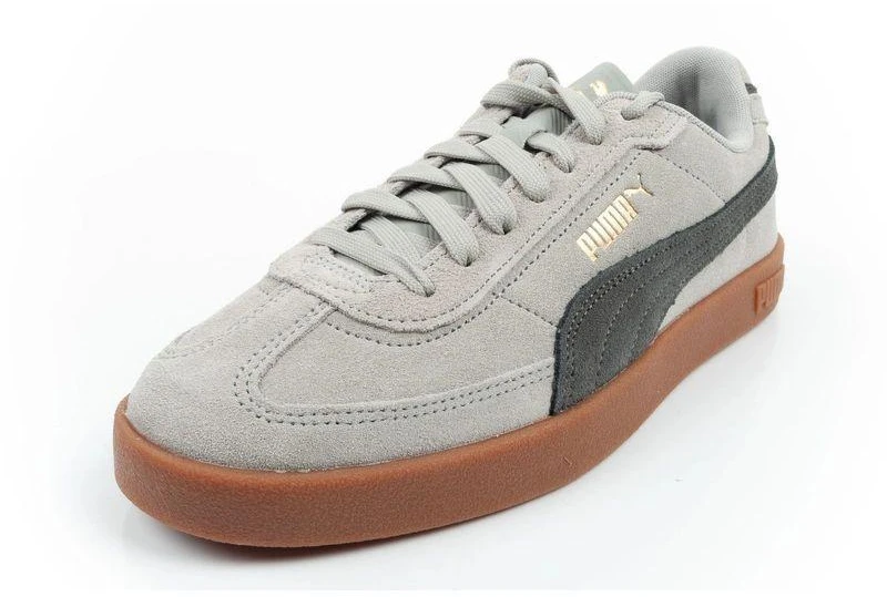 Puma Club II Era vyriški sportbačiai, odiniai, pilki