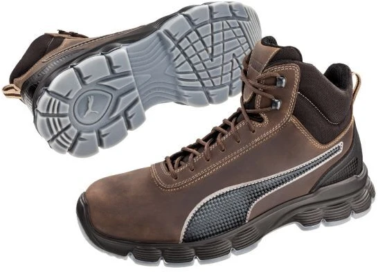 Puma Cordur Brown Mid M MLI-S14B9 tamsiai rudos spalvos batai