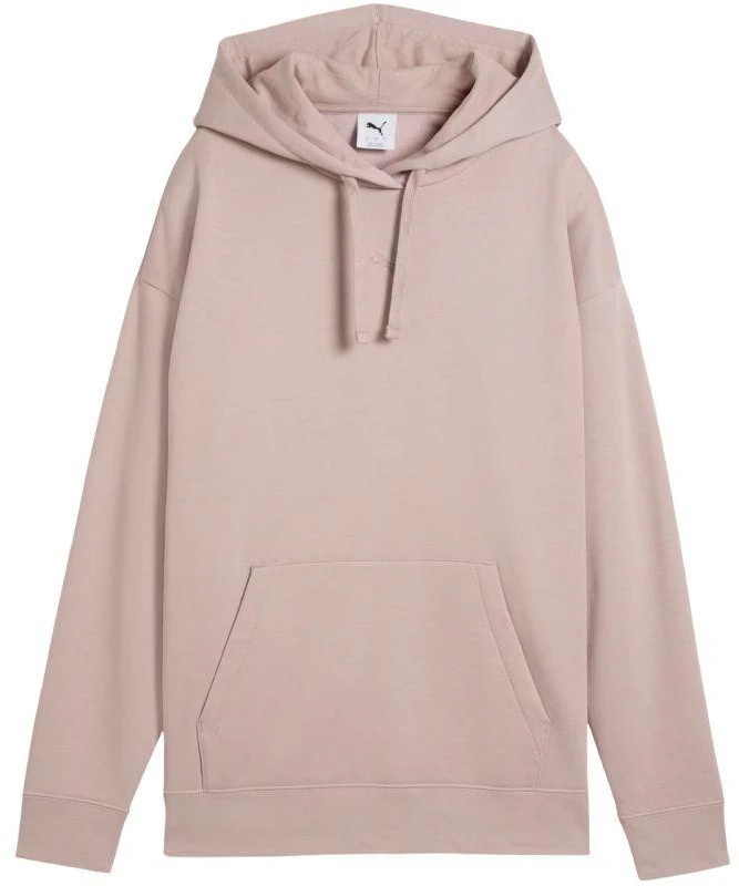 Puma ESS Centruotas katės logotipas Laisvas džemperis su gobtuvu Rožinis 692917 89