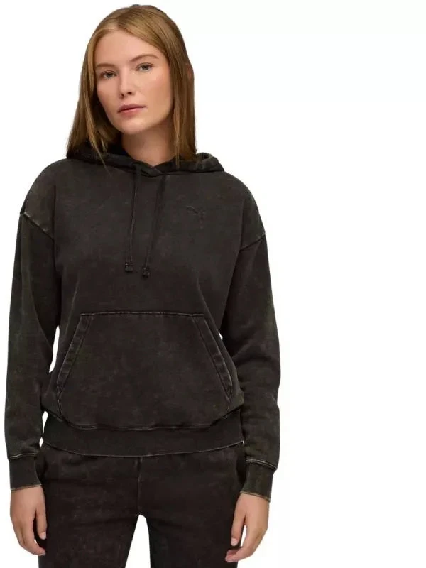 Puma ESS Elevated Relaxed Wash Hoodie W 688103 01