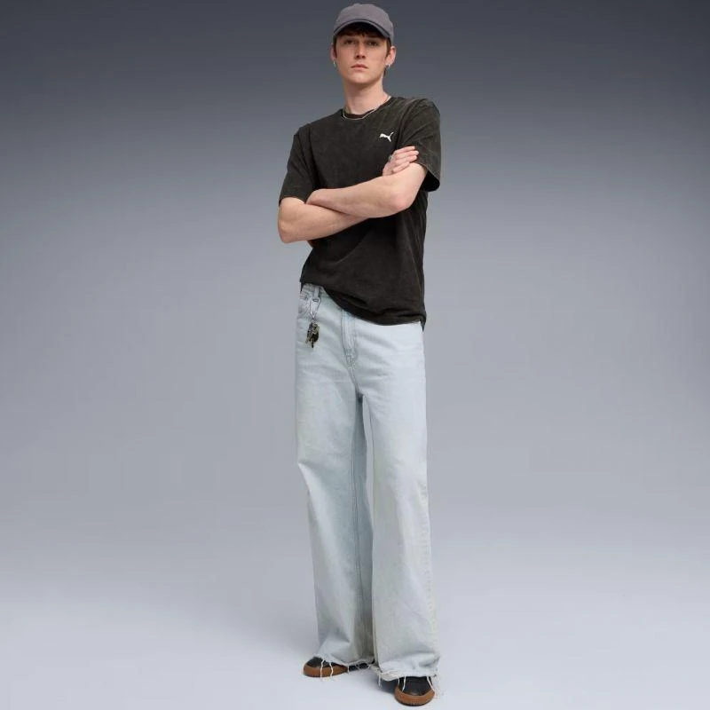 Puma Ess Elevated Relaxed Wash Tee M 688048 01