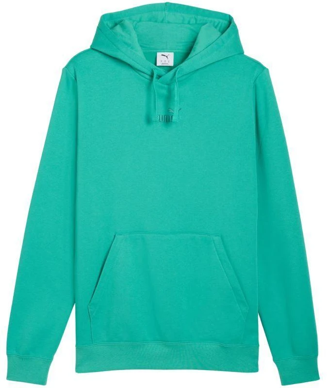 Puma ESS No. 1 Logotipas Centruota Bliuknelė su Gobtuvu Žalia 692914 40