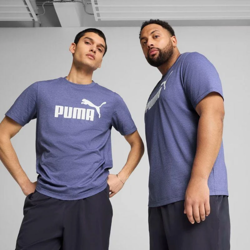 Puma Ess No. 1 Logotipas Heathear marškinėliai M 682551 46