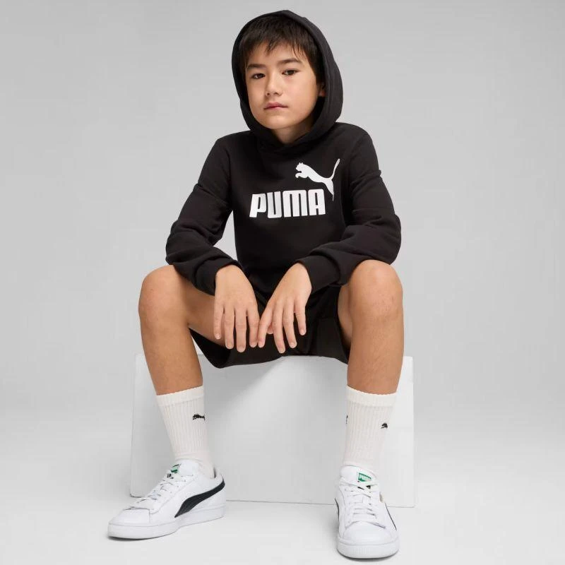 Puma ESS No. 1 Logotipas Hoodis Vaikams Juoda 684909 01