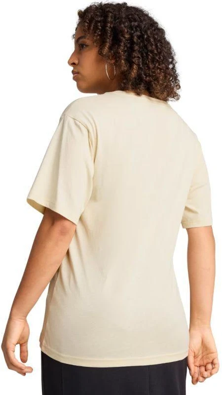 Puma ESS Relaxed Tee smėlio spalvos moteriški marškinėliai 684971 87