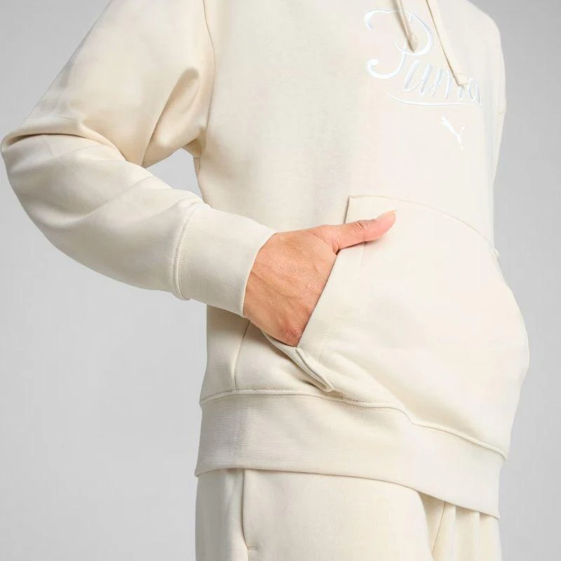 Puma Ess Script Comfort džemperis su gobtuvu moterims 684983 87