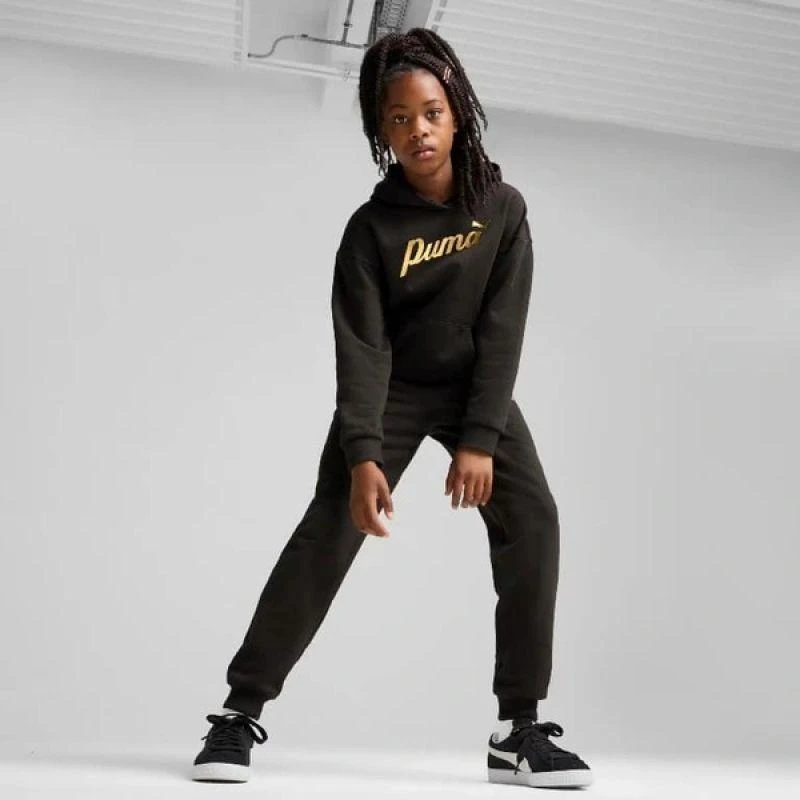 Puma ESS+ Script vaikiškos sportinės kelnės mergaitėms