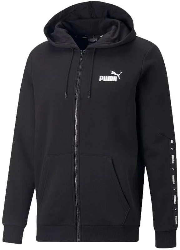 Puma ESS+ Tape Džemperis su gobtuvu ir pilnu užtrauktuku FL M 670270 01