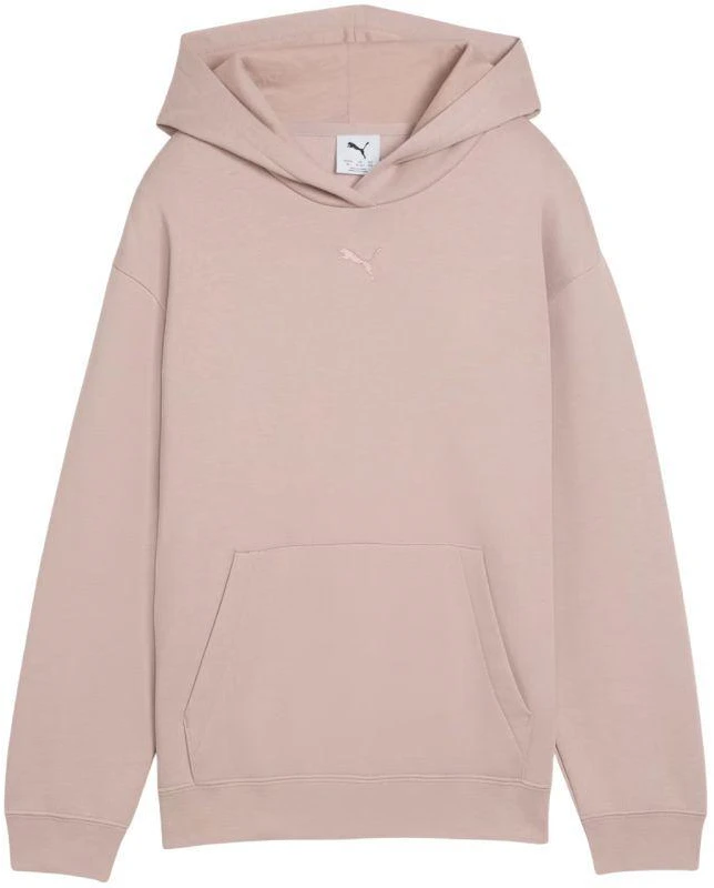 Puma ESS vaikiškas džemperis su gobtuvu Laisvalaikio Centruoto Katės Logotipo Rožinė 692973 89