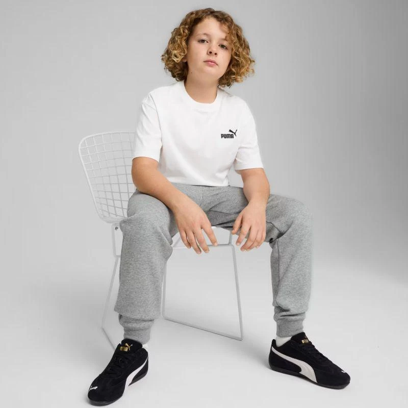 Puma ESS vaikiški marškinėliai su mažu 1 logotipu, baltos spalvos 684920 02