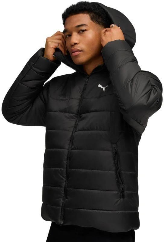 Puma ESS Vyriška su gobtuvu pašiltinta striukė Juoda 685211 01