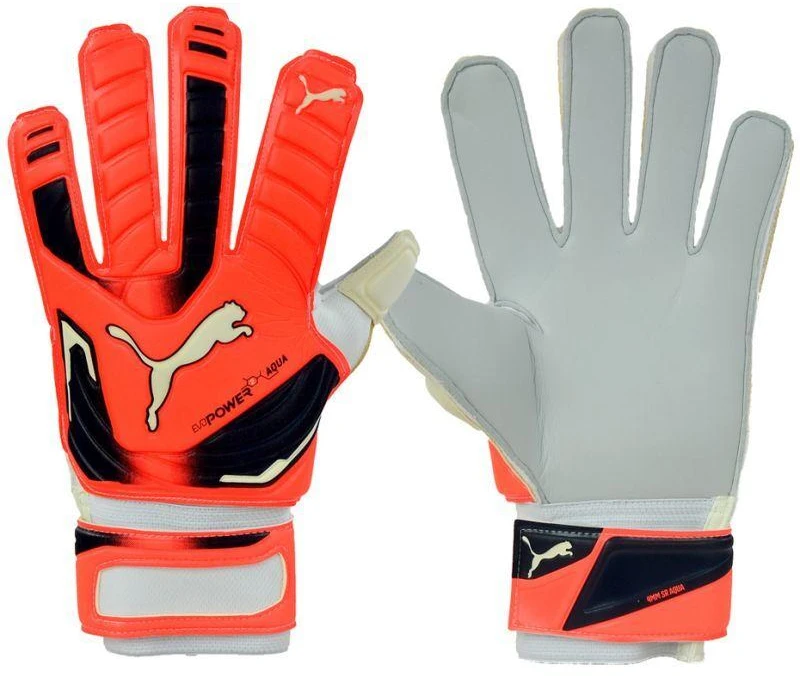 PUMA EVO POWER GRIP 2 AQUA VARGINĖS PIRŠTINĖS 41145 30