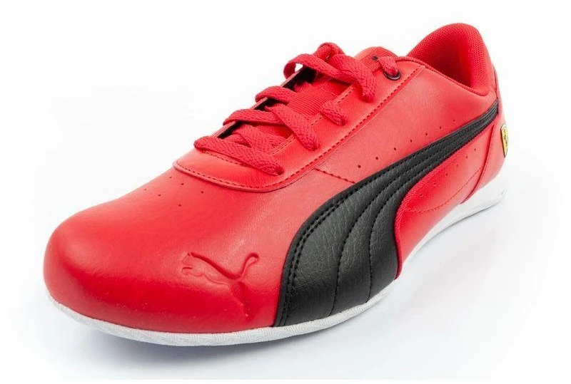 Puma Ferrari Neo Cat Rosso Corsa vyriški sportiniai bateliai, madingi, patogūs, raudoni