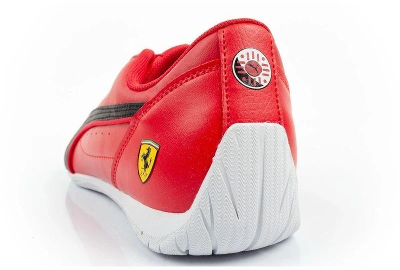Puma Ferrari Neo Cat Rosso Corsa vyriški sportiniai bateliai, madingi, patogūs, raudoni