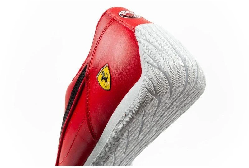 Puma Ferrari Neo Cat Rosso Corsa vyriški sportiniai bateliai, madingi, patogūs, raudoni