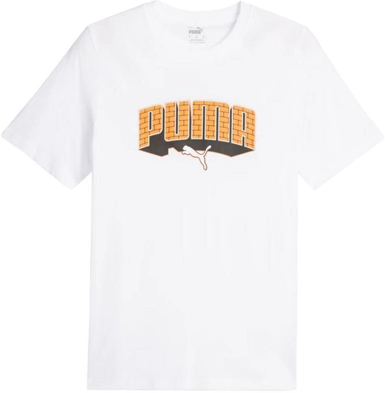 Puma Grafiniai Hip Hop Stiliaus Marškinėliai M 677189 02