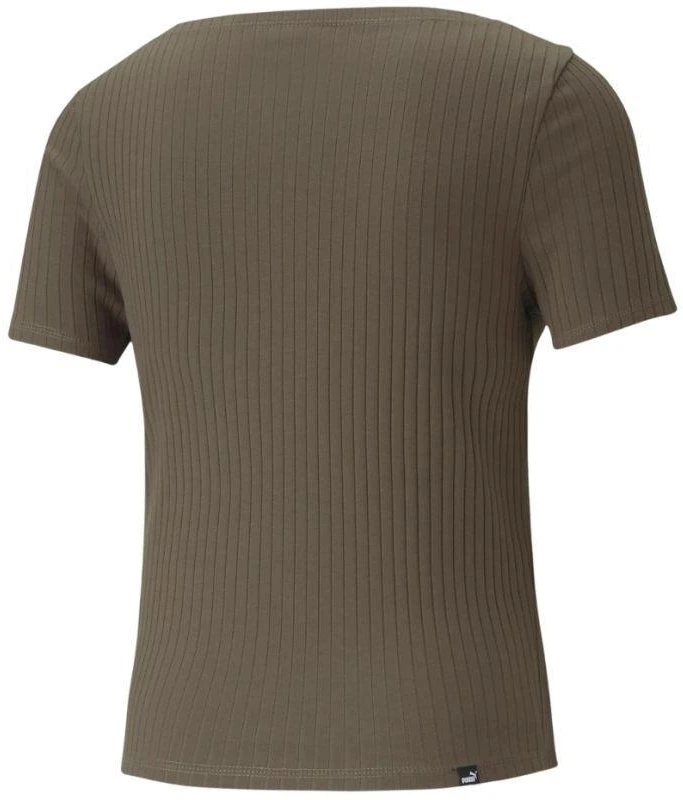 Puma Her Ribbed Slim Tee Vynuoginis lapas W 531917 44