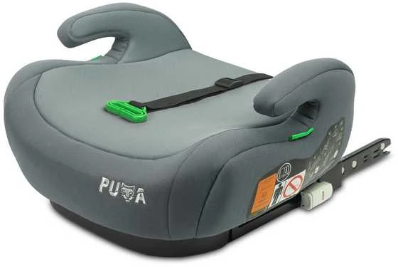 Automobilinė kėdutė - paaukštinimas Caretero Puma Isofix-I-Size, 125-150 cm, grafito spalvos