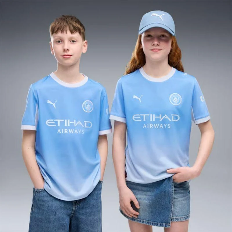 „Puma“ „Manchester City“ 2026/27 m. namų rungtynių marškinėliai „Replica Jr“ 784329-01