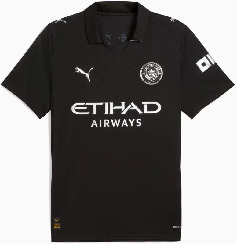 Puma Manchester City išvykų replikos marškinėliai 780350-02