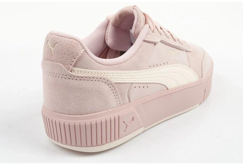 Puma moteriški sportiniai bateliai Carina Mia SD pudrinės rožinės spalvos odiniai patogūs kedai
