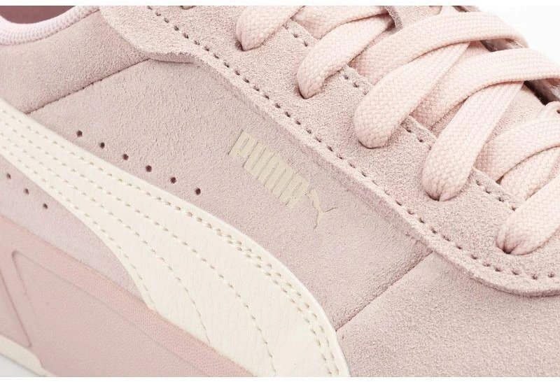 Puma moteriški sportiniai bateliai Carina Mia SD pudrinės rožinės spalvos odiniai patogūs kedai