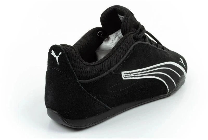 Puma moteriški sportiniai bateliai Catch Soleil SD, juodi, iš natūralios odos, stilingi