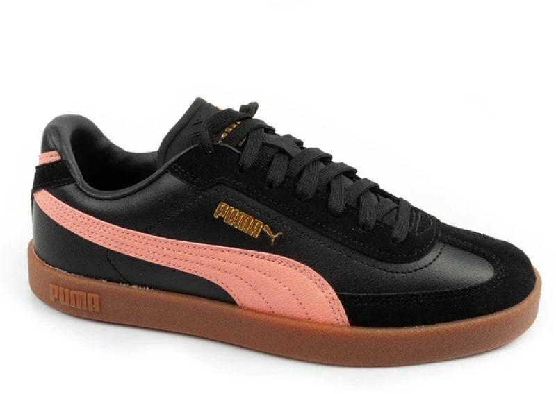 Puma moteriški sportiniai bateliai CLub II Era – stilingi juodi odiniai kedai