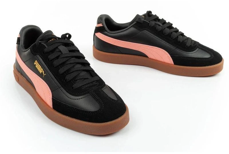 Puma moteriški sportiniai bateliai CLub II Era – stilingi juodi odiniai kedai