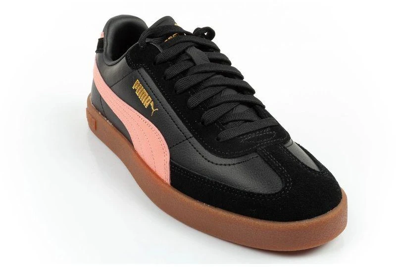 Puma moteriški sportiniai bateliai CLub II Era – stilingi juodi odiniai kedai
