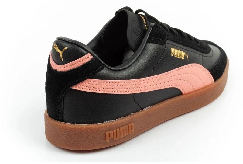 Puma moteriški sportiniai bateliai CLub II Era – stilingi juodi odiniai kedai
