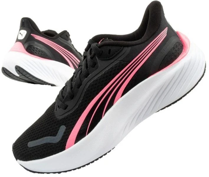 Puma Pounce Lite moteriški sportiniai bateliai, lengvi ir patogūs, juodi