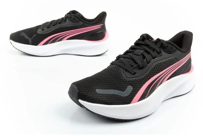 Puma Pounce Lite moteriški sportiniai bateliai, lengvi ir patogūs, juodi
