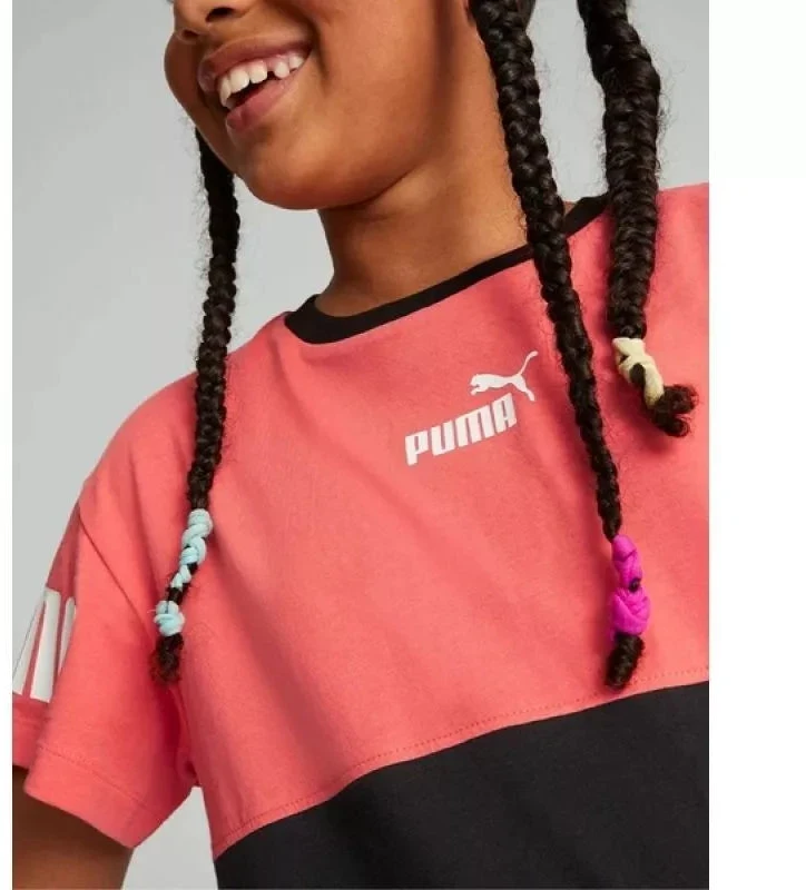 Puma Power Colorblock Jr marškinėliai 670204 35