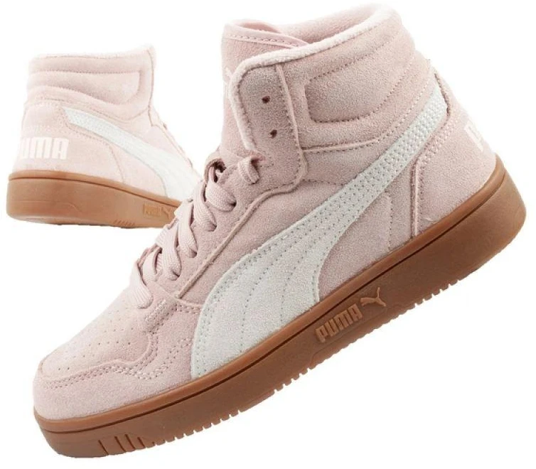 Puma Reb-L Mid moteriški sportiniai pudros rožinės spalvos žieminiai aulinukai