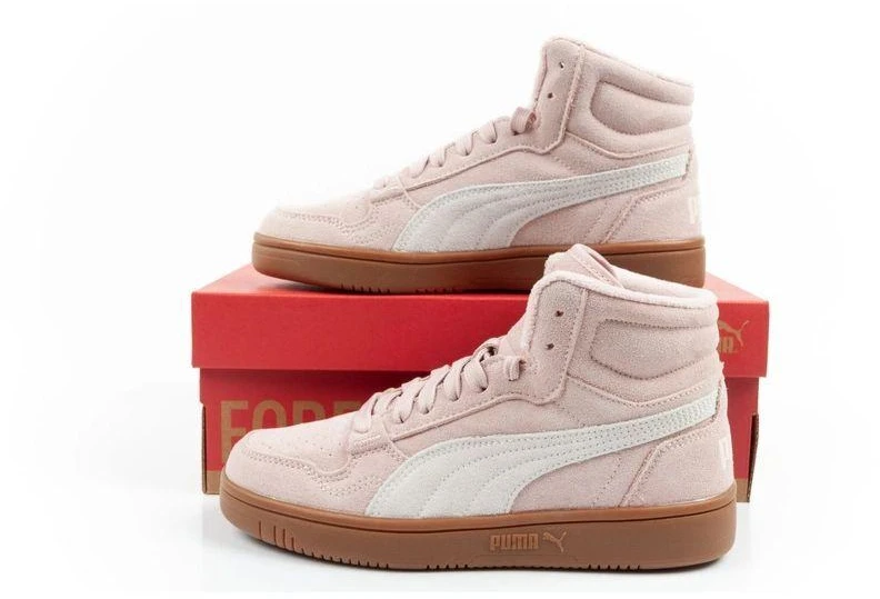 Puma Reb-L Mid moteriški sportiniai pudros rožinės spalvos žieminiai aulinukai