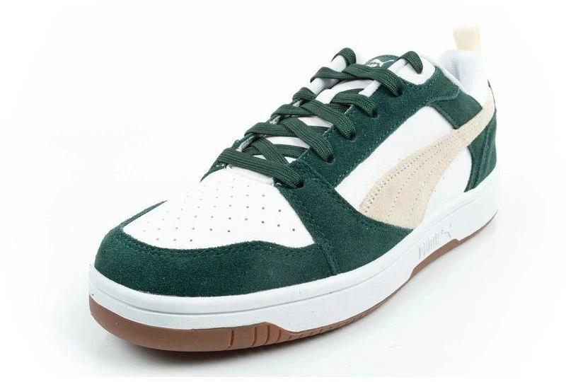 Puma Rebound v6 vyriški sportiniai kedai madingi patogūs balti žali