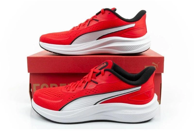 Puma Skyrocket Lite 2 vyriški sportiniai batai, lengvi ir patogūs, raudoni
