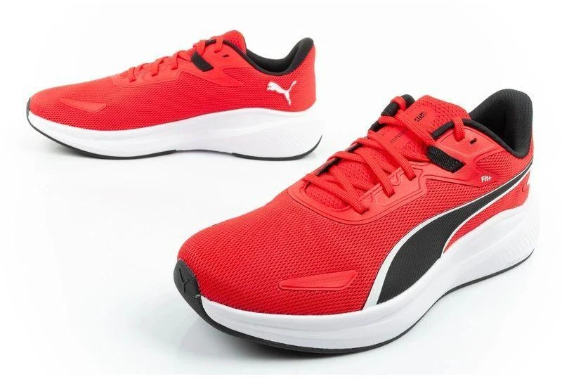 Puma Skyrocket Lite vyriški sportbačiai, lengvi ir patogūs, raudoni
