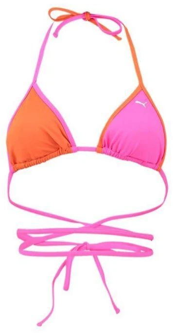 Puma Swim moteriškas trikampio formos bikinio viršus Wrap 1P Bra 938065-02