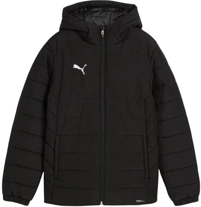Puma Team Additions Vaikams su pamušalu striukė su gobtuvu Juoda 659738 03