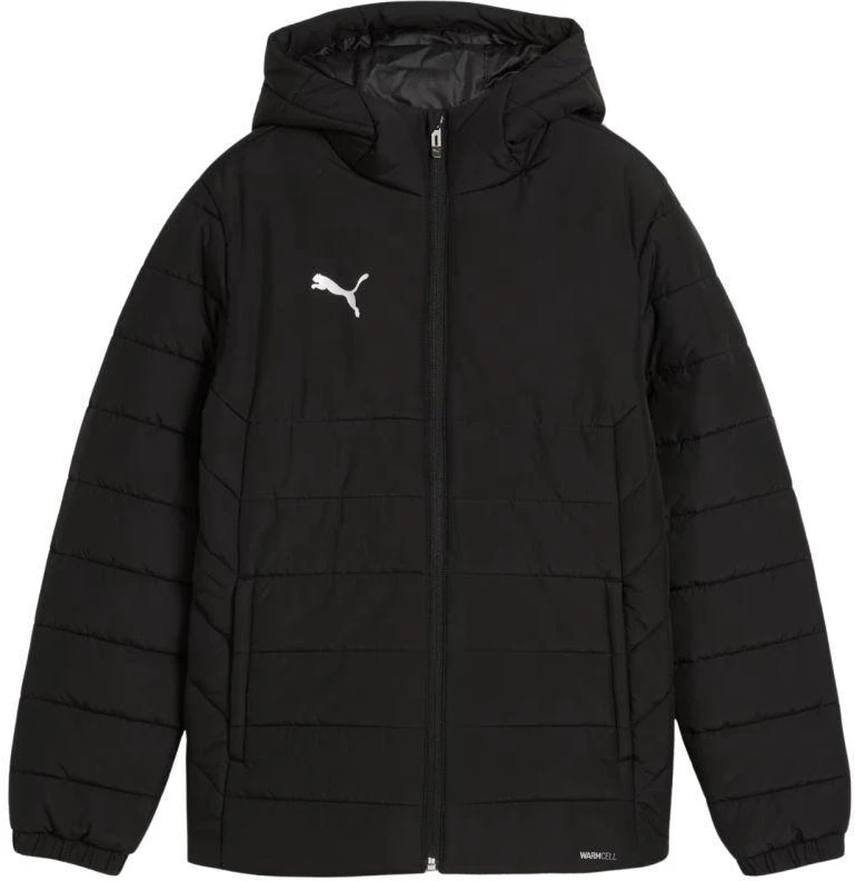 Puma Team Additions Vaikams su pamušalu striukė su gobtuvu Juoda 659738 03
