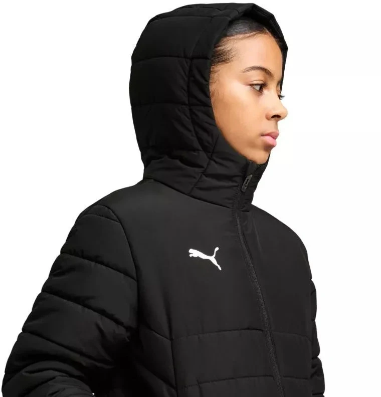 Puma Team Additions Vaikams su pamušalu striukė su gobtuvu Juoda 659738 03