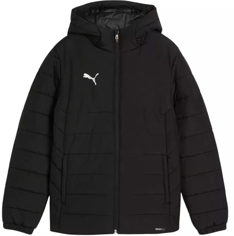 Puma Team Additions Vaikams su pamušalu striukė su gobtuvu Juoda 659738 03
